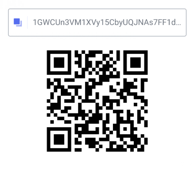 BTC QR code